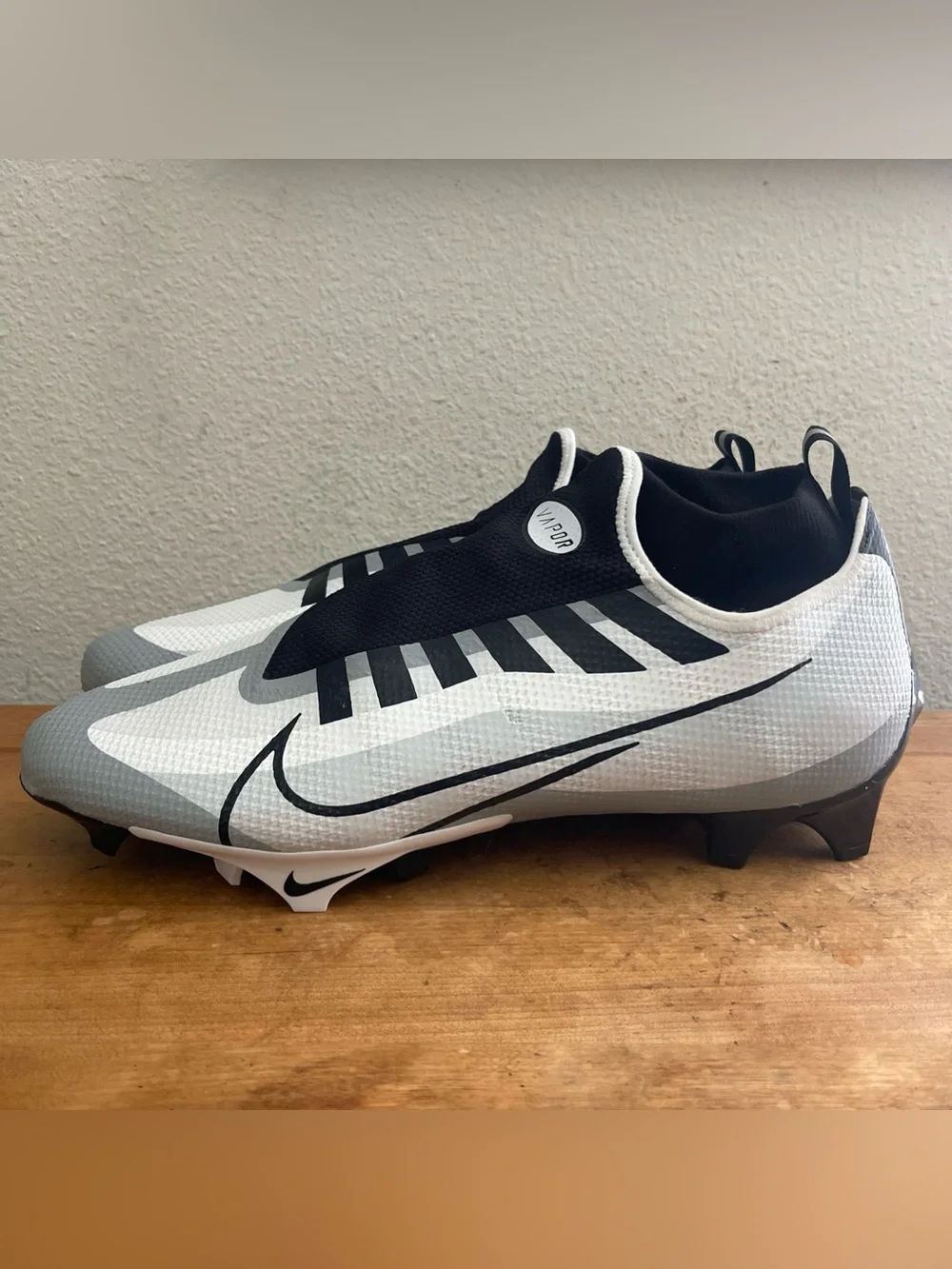 Nike Vapor Edge Pro 360 OBJ Lax Football Cleats Dq3670 100 Carbon Ghost Lace 14